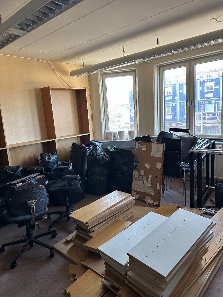 Kontorstömning och fastighetsröjning för BRF i Göteborg